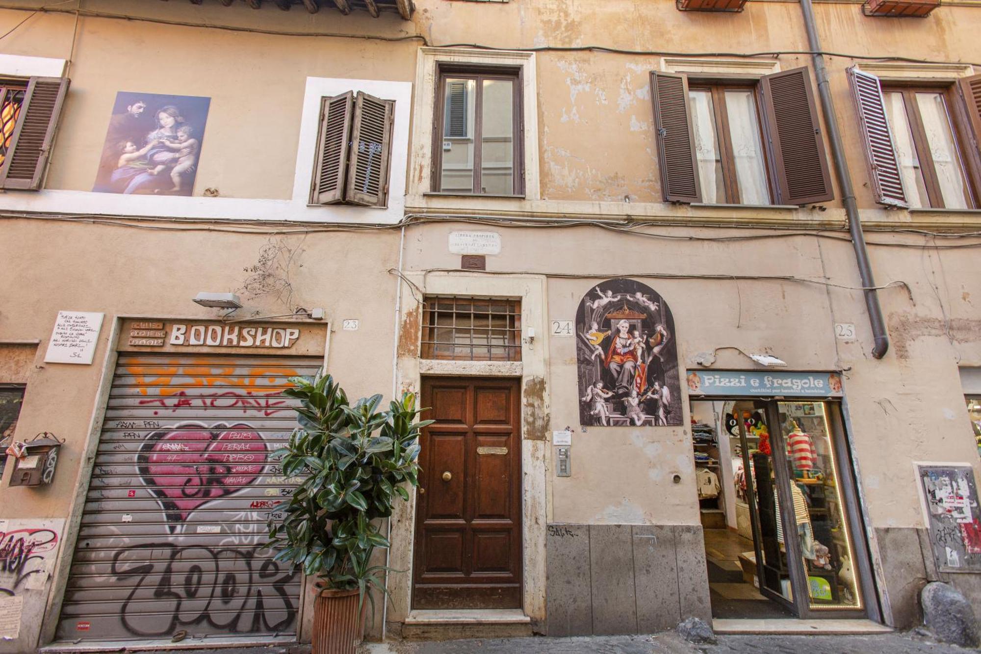 Happy Trastevere In Roma Ngoại thất bức ảnh