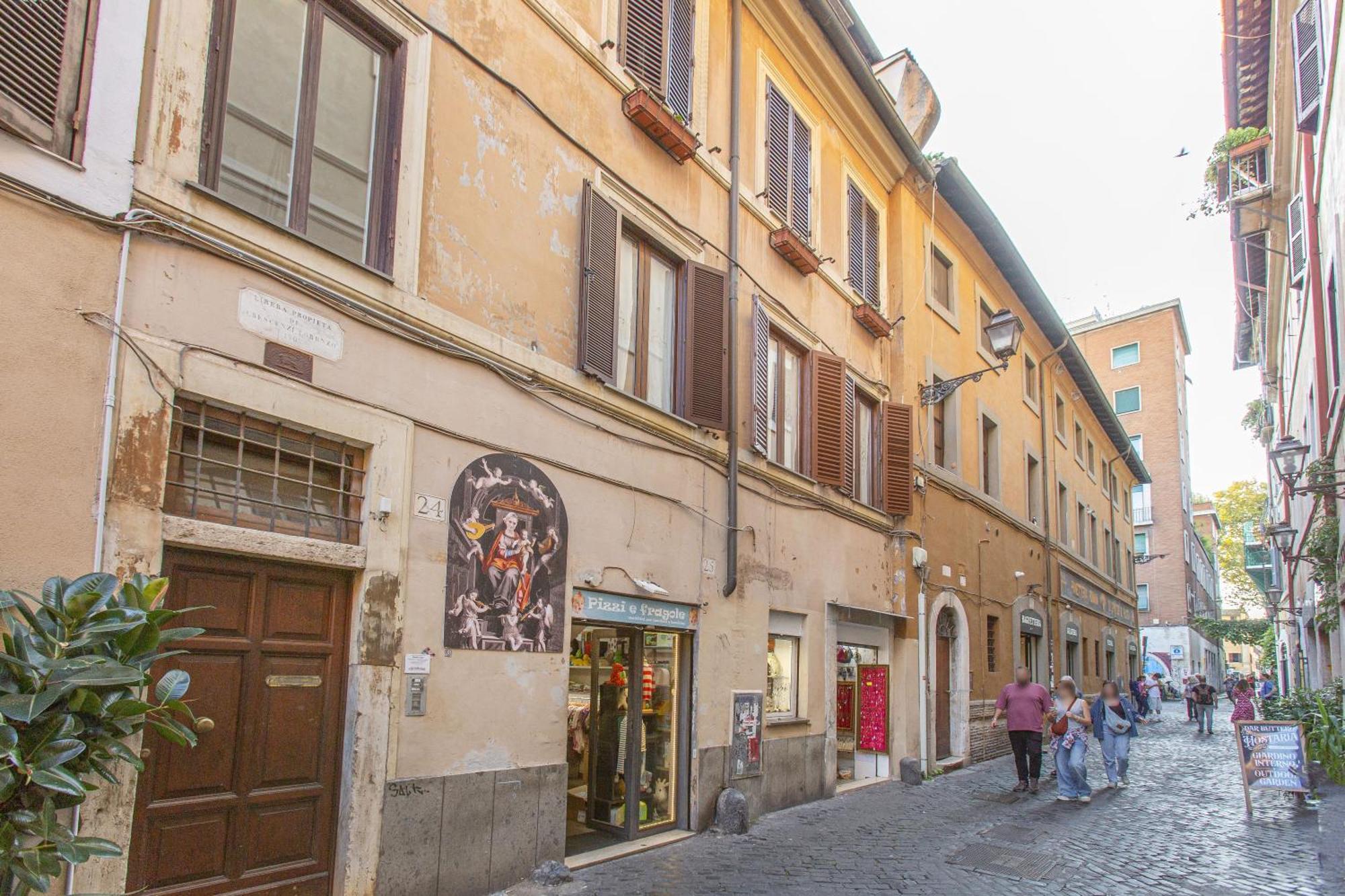 Happy Trastevere In Roma Ngoại thất bức ảnh