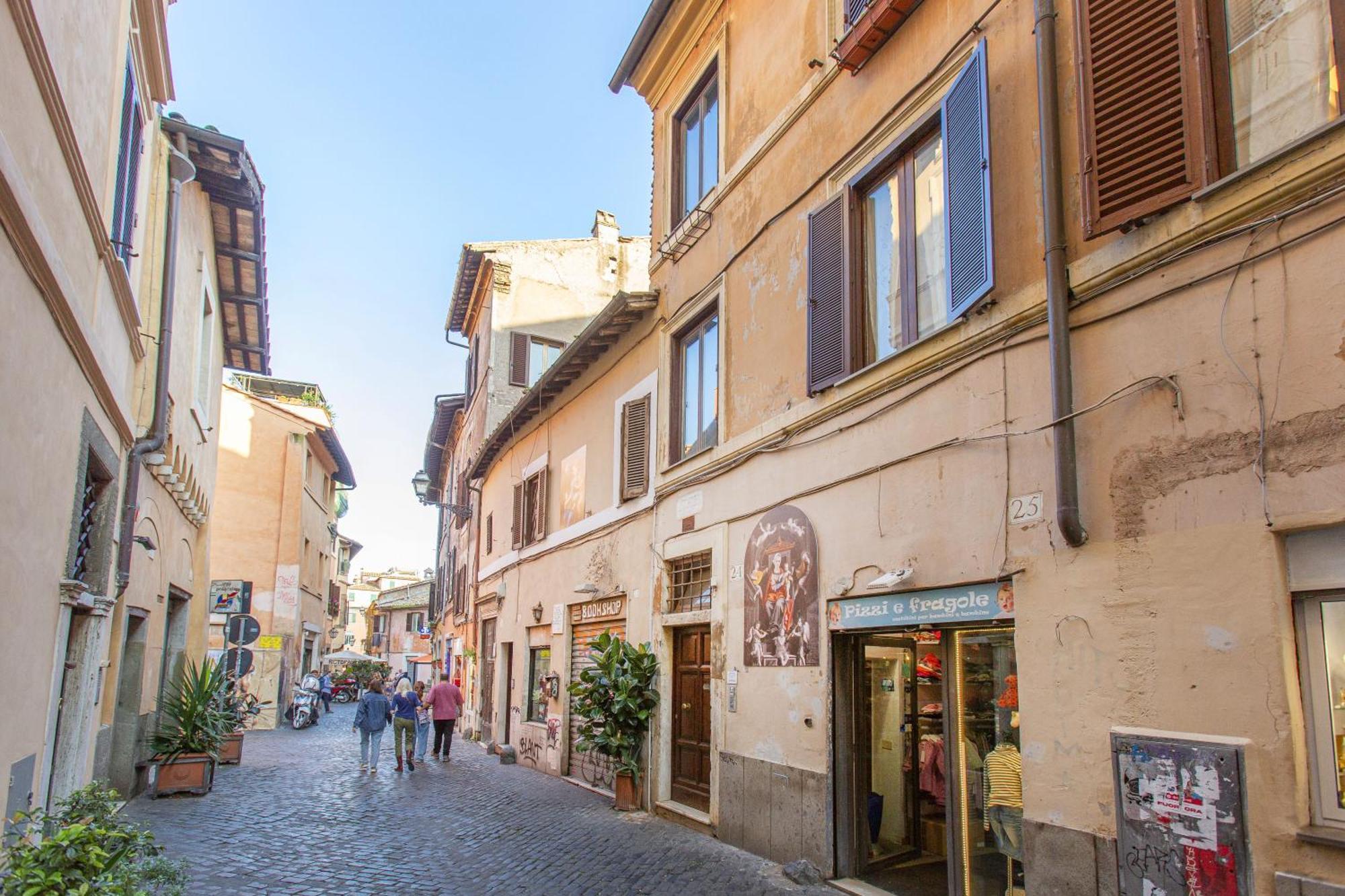 Happy Trastevere In Roma Ngoại thất bức ảnh