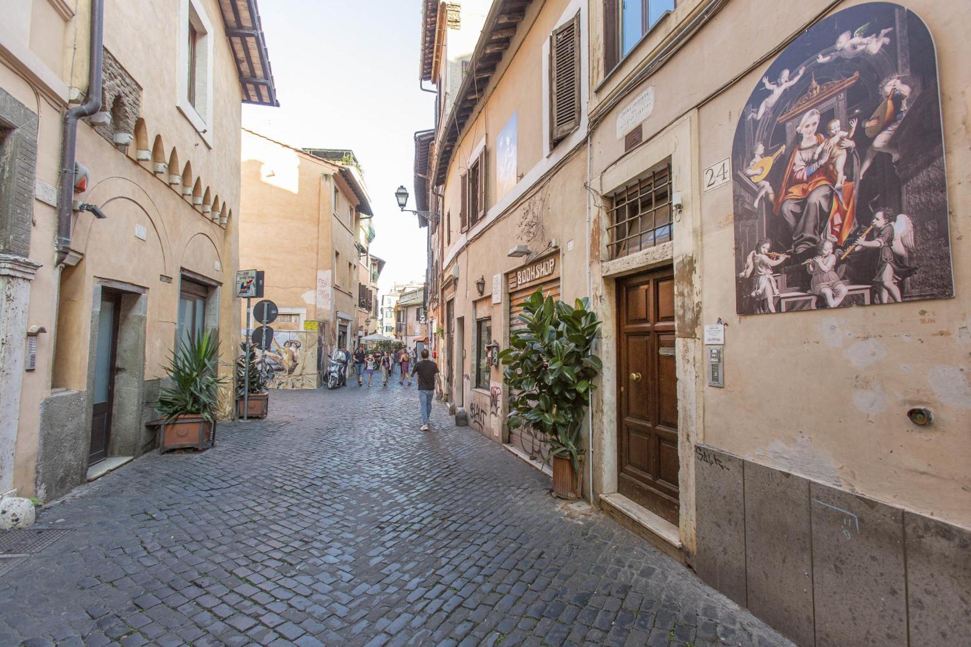 Happy Trastevere In Roma Ngoại thất bức ảnh